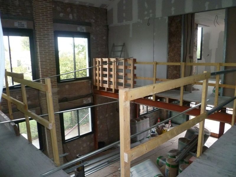 Garde corps de chantier